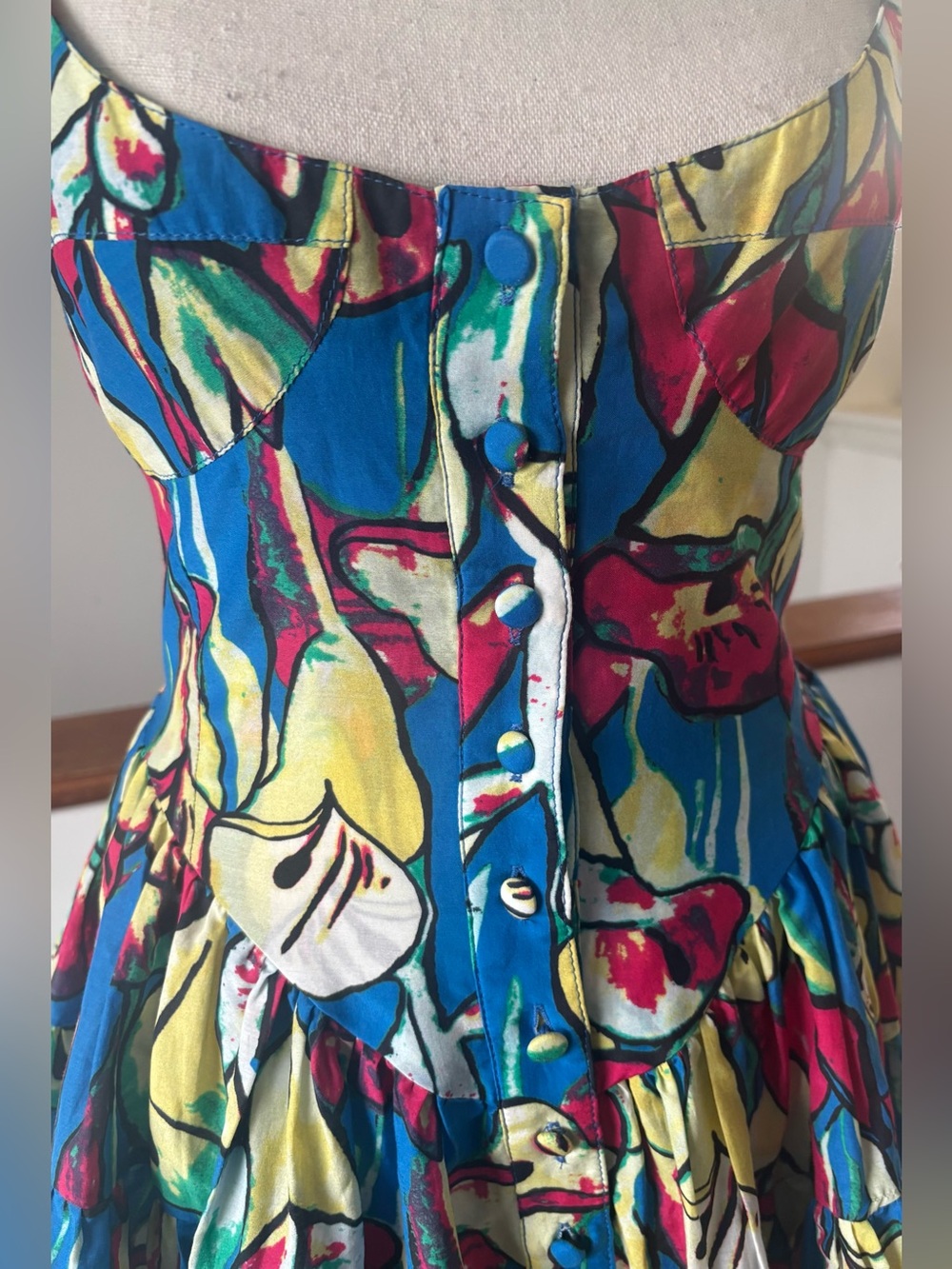 Vanessa Mooney Elisabeth Romper Dress Calla Lily - Picture 5 of 9